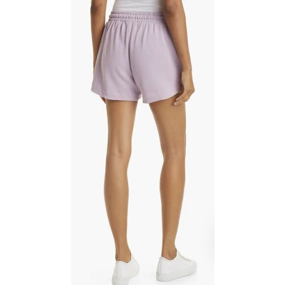 ATM Anthony Thomas Melillo French Terry Shorts in  Lavender NWT Size Medium - Picture 3 of 9